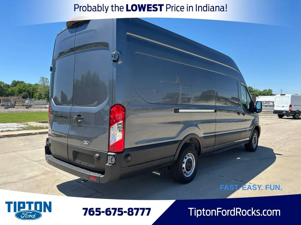 New 2026 Carbonized Gray Metallic Ford Cargo Van image 9