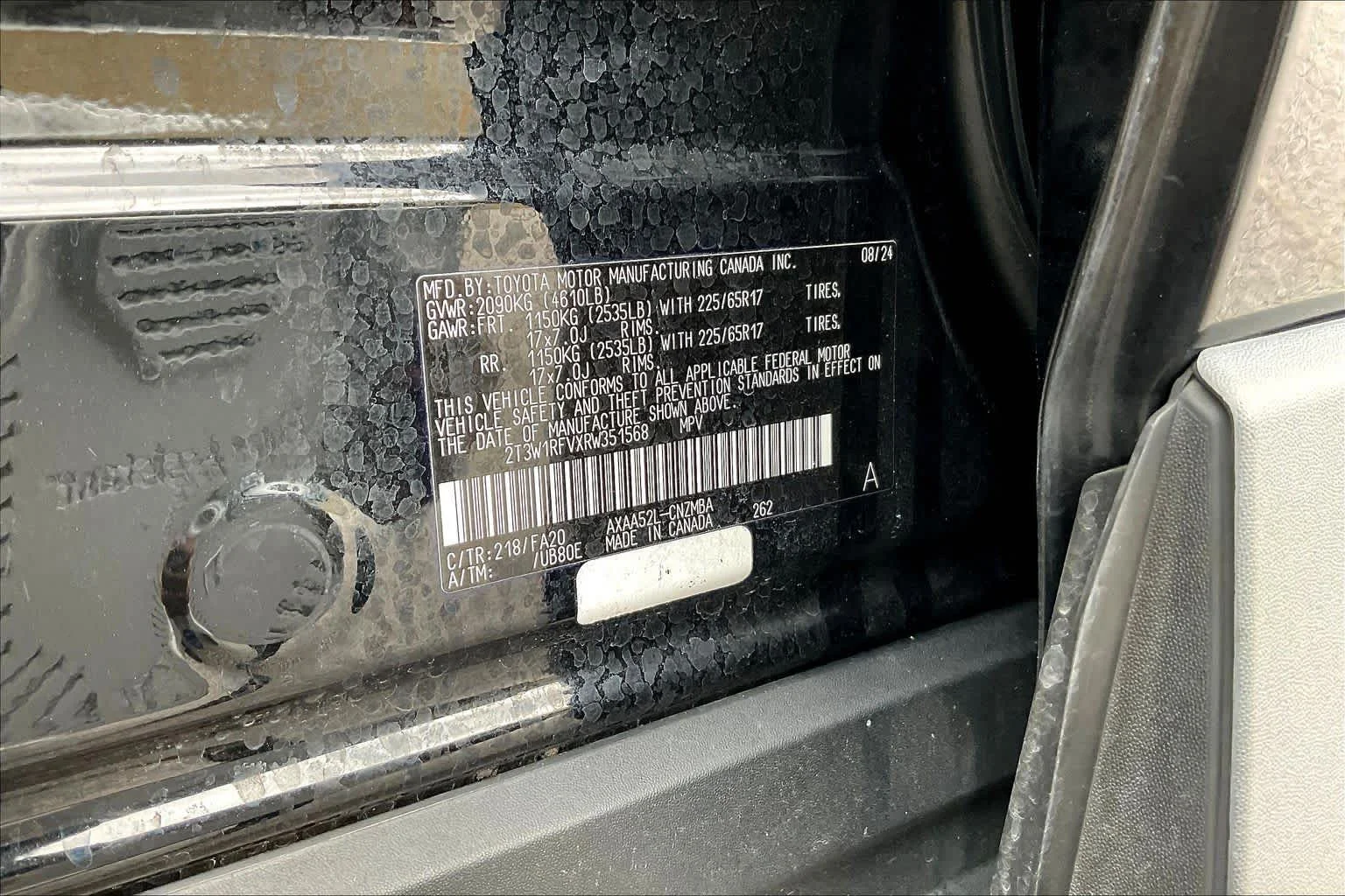 Used 2024 Midnight Black Metallic Toyota XLE image 34