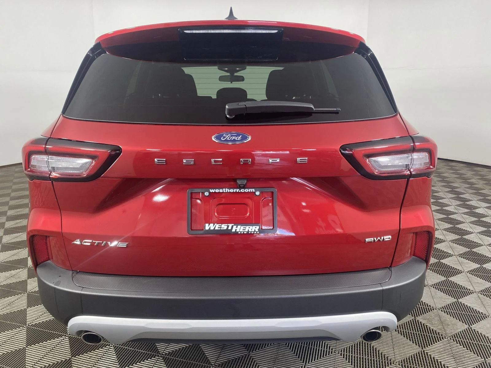 Used 2023 Rapid Red Metallic Tinted Clearcoat Ford Active image 6