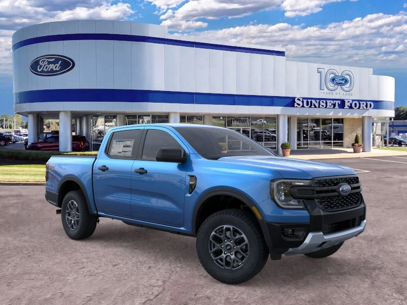 New 2026 Velocity Blue Metallic Ford XLT image 7