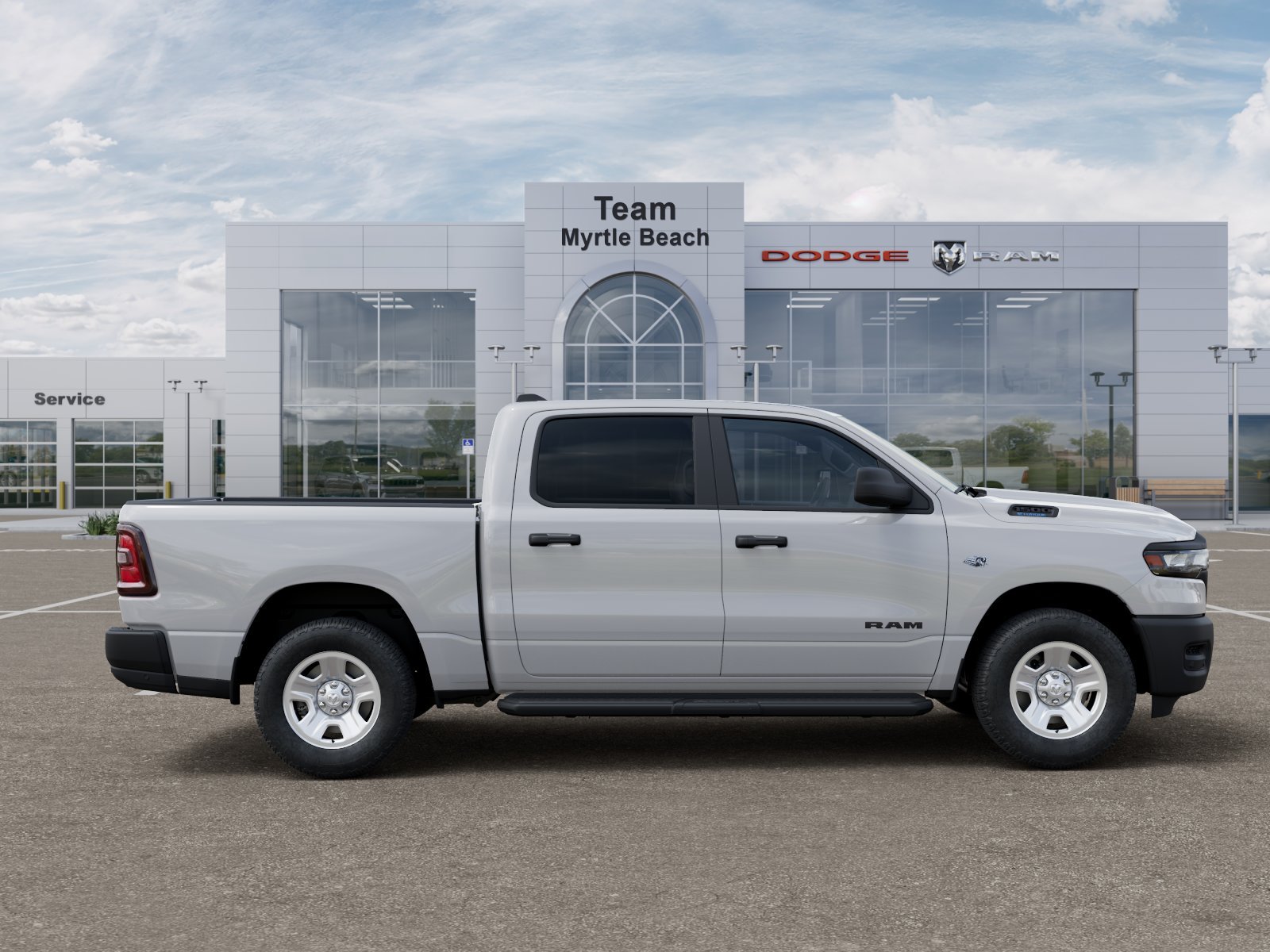 New 2026 Bright White Clear-Coat Exterior Paint RAM Tradesman image 47