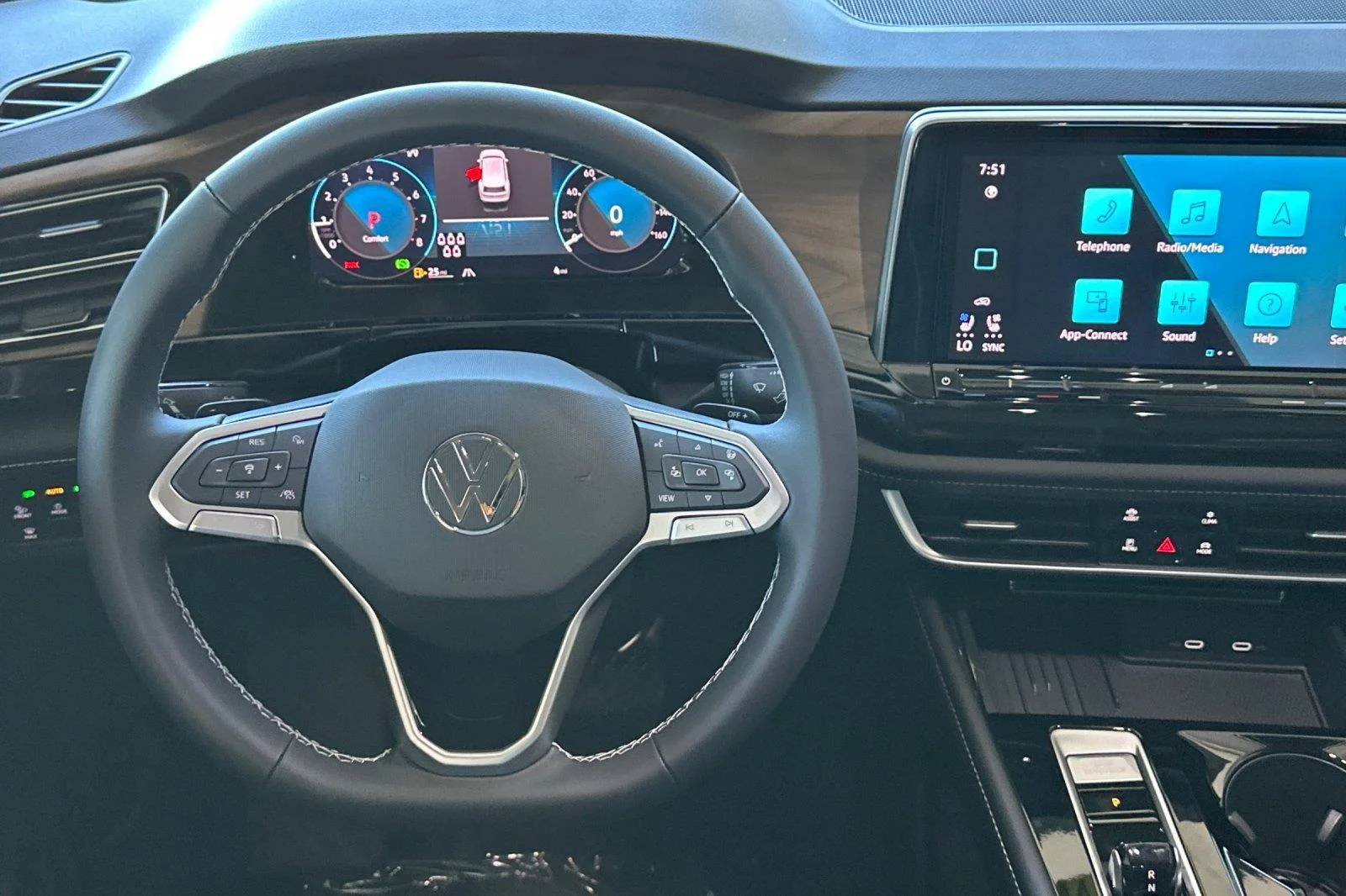 New 2026 Deep Black Pearl Volkswagen 2.0T SE w/Technology image 14