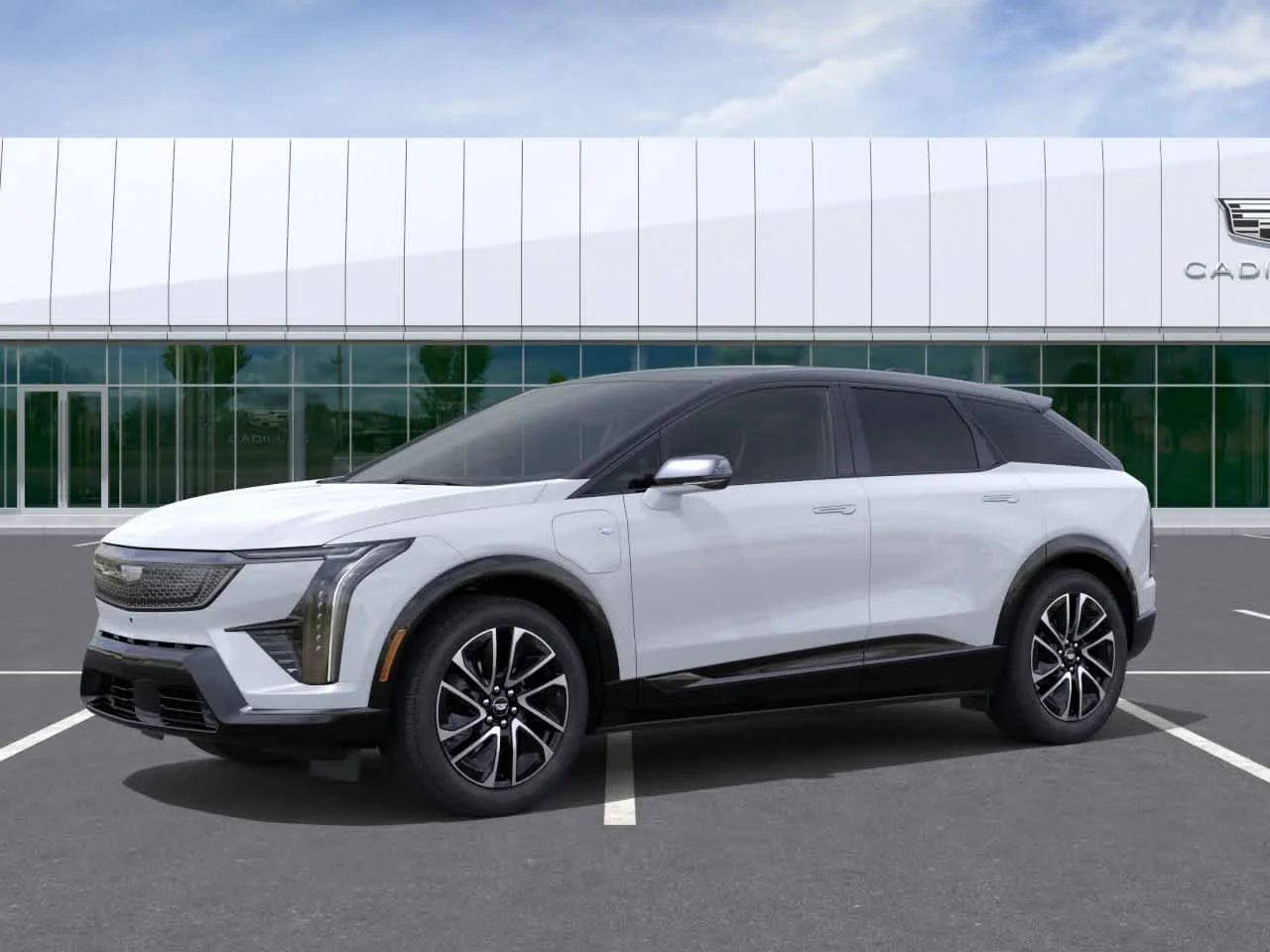 New 2027 Vibrant White Tricoat Cadillac Sport image 2