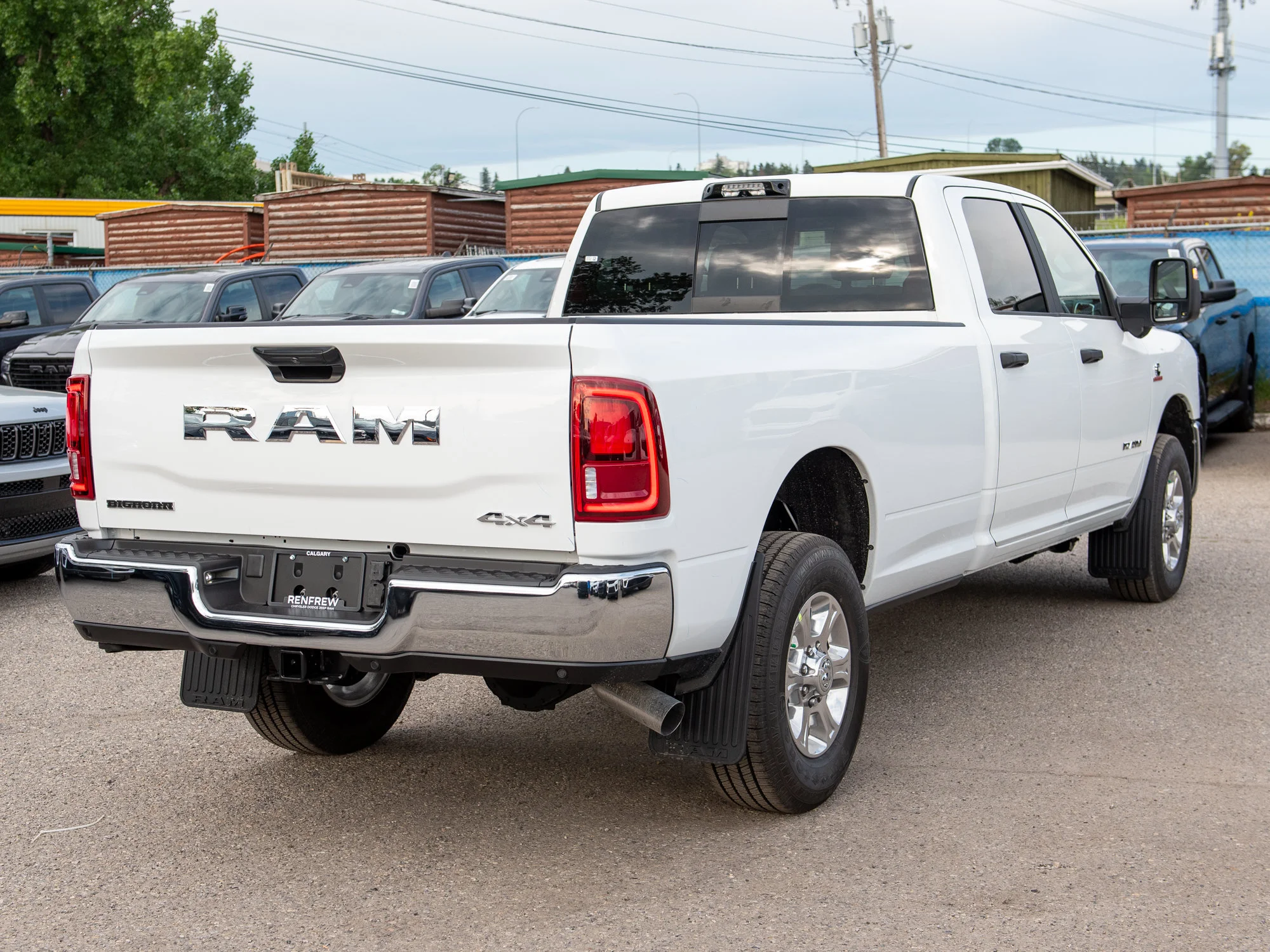 New 2026 White RAM Big Horn* image 6