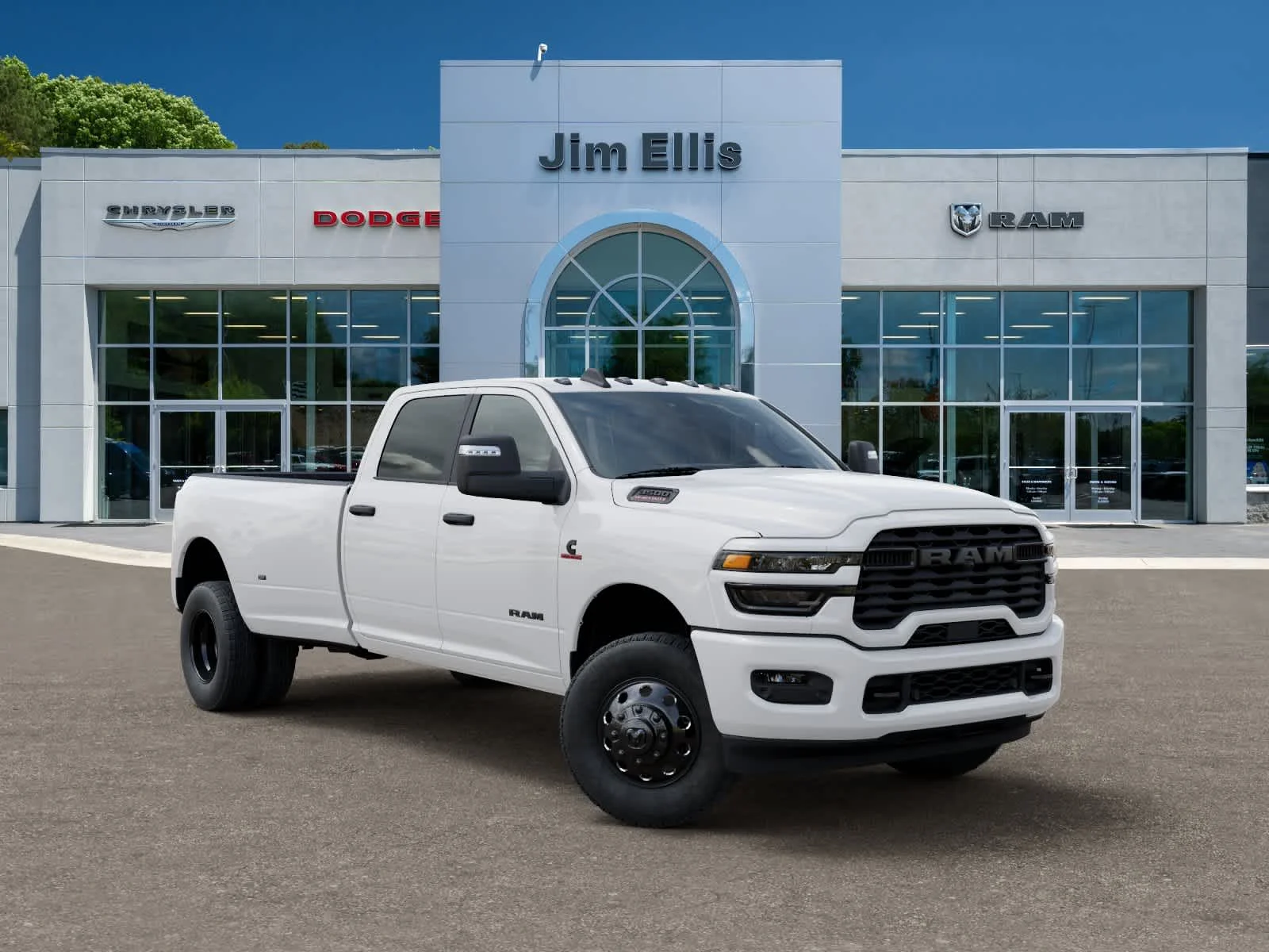 New 2026 Bright White Clearcoat RAM Big Horn image 5