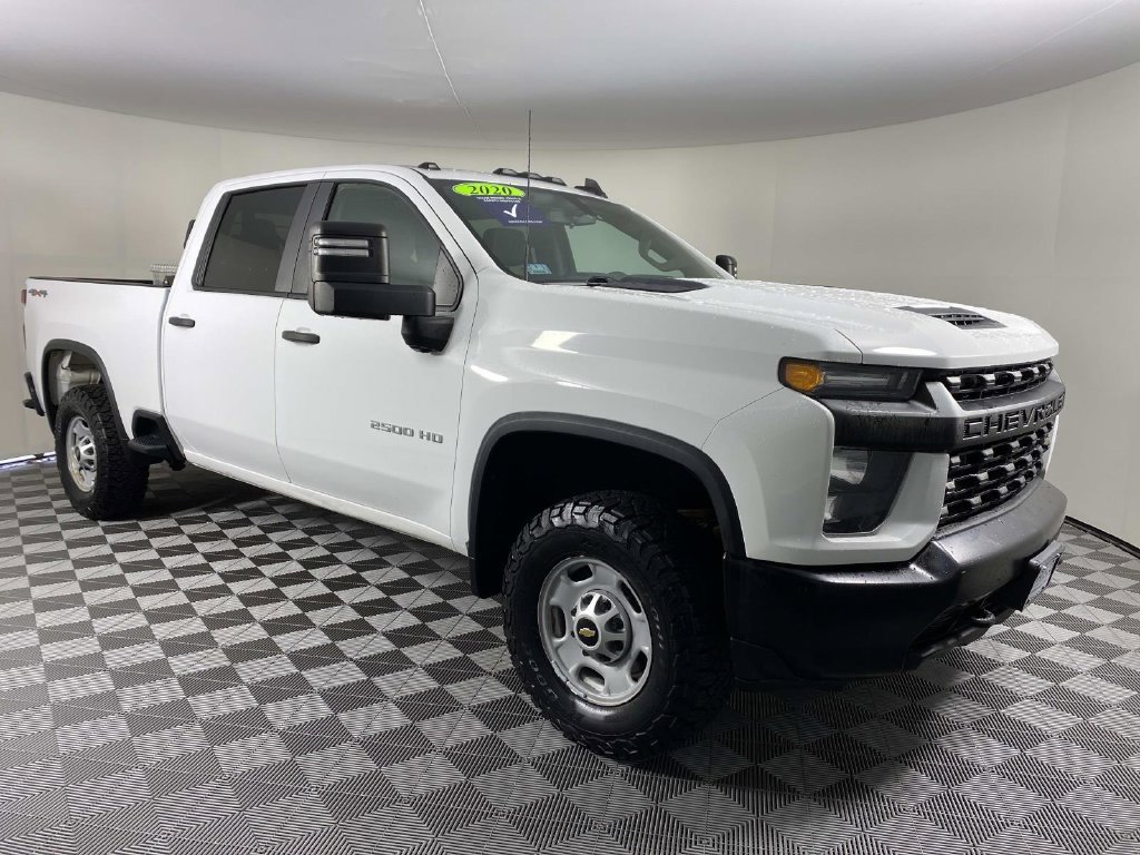 Used 2020 White Chevrolet Work Truck image 1