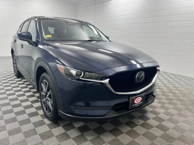 Used 2018 Blue Mazda Touring image 1