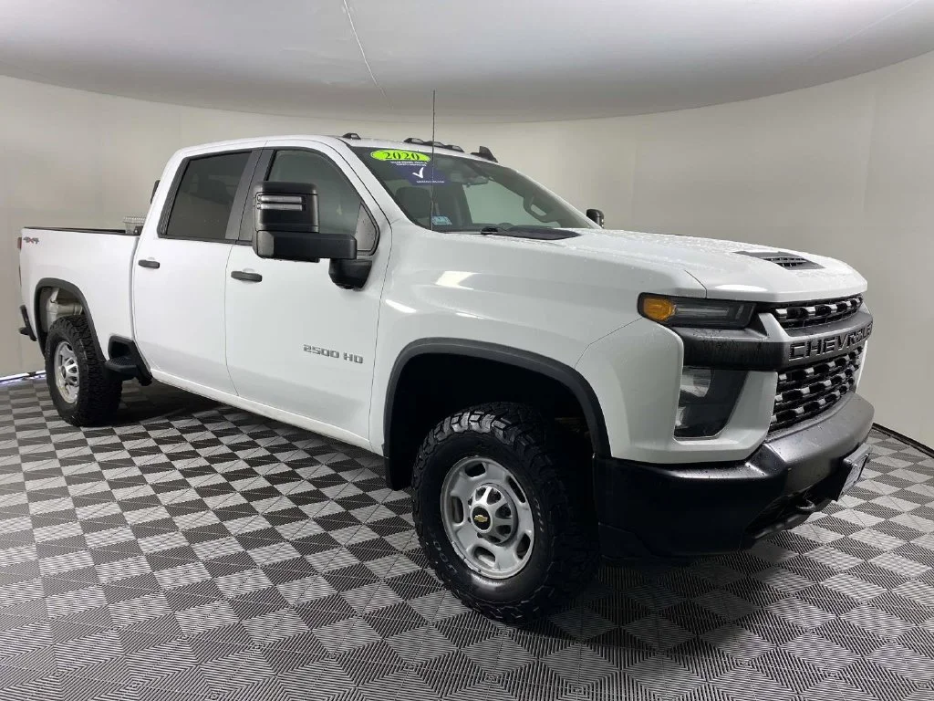 Used 2020 Summit White Chevrolet Work Truck image 1