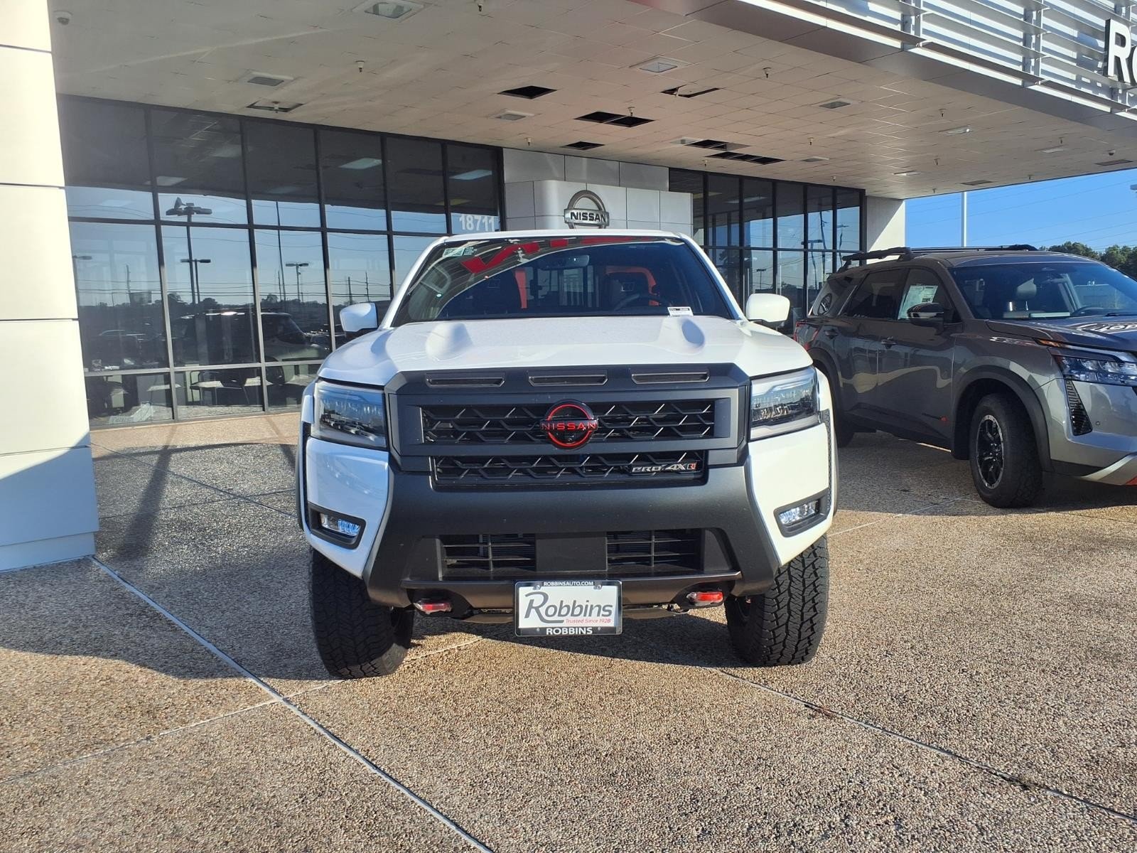 2026 Nissan Frontier Crew Cab PRO-4X® R by Roush® White at Robbins Nissan