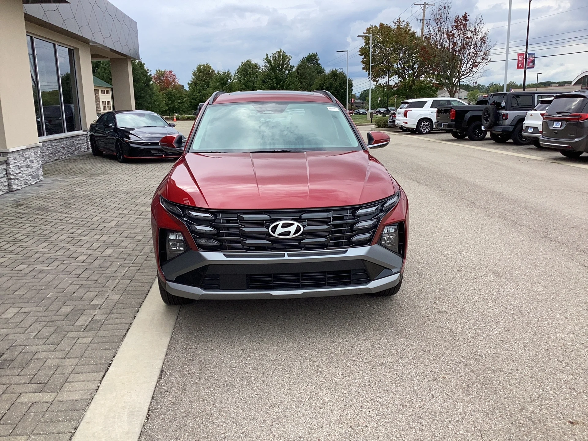 New 2026 Ultimate Red Pearl Hyundai SEL Premium image 9
