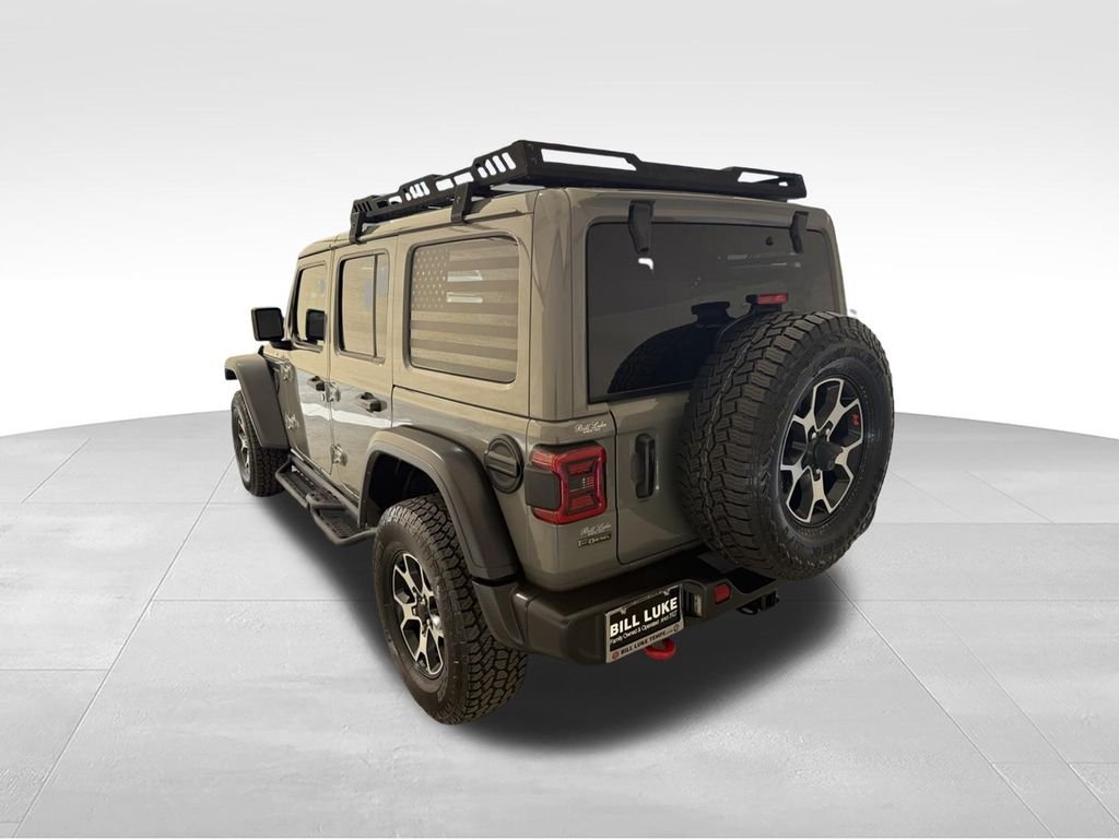 Used 2021 Gray Clearcoat Jeep Unlimited Rubicon image 7