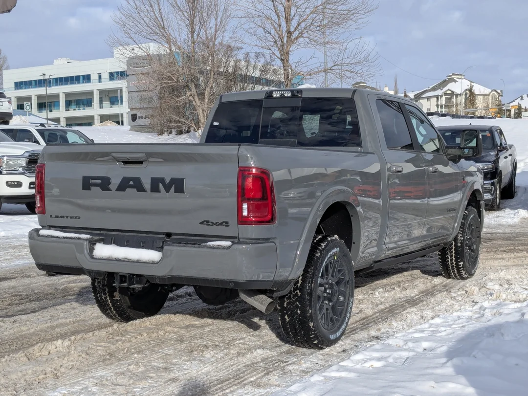 New 2026 Grey RAM Limited - - Night Edition - 5th W & Gooseneck Prep - Level 1 Equip & More! image 8