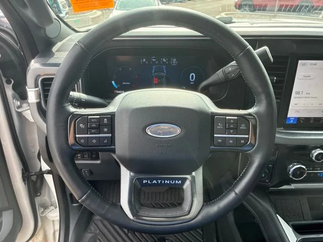 Used 2025 White Metallic Ford Platinum image 26