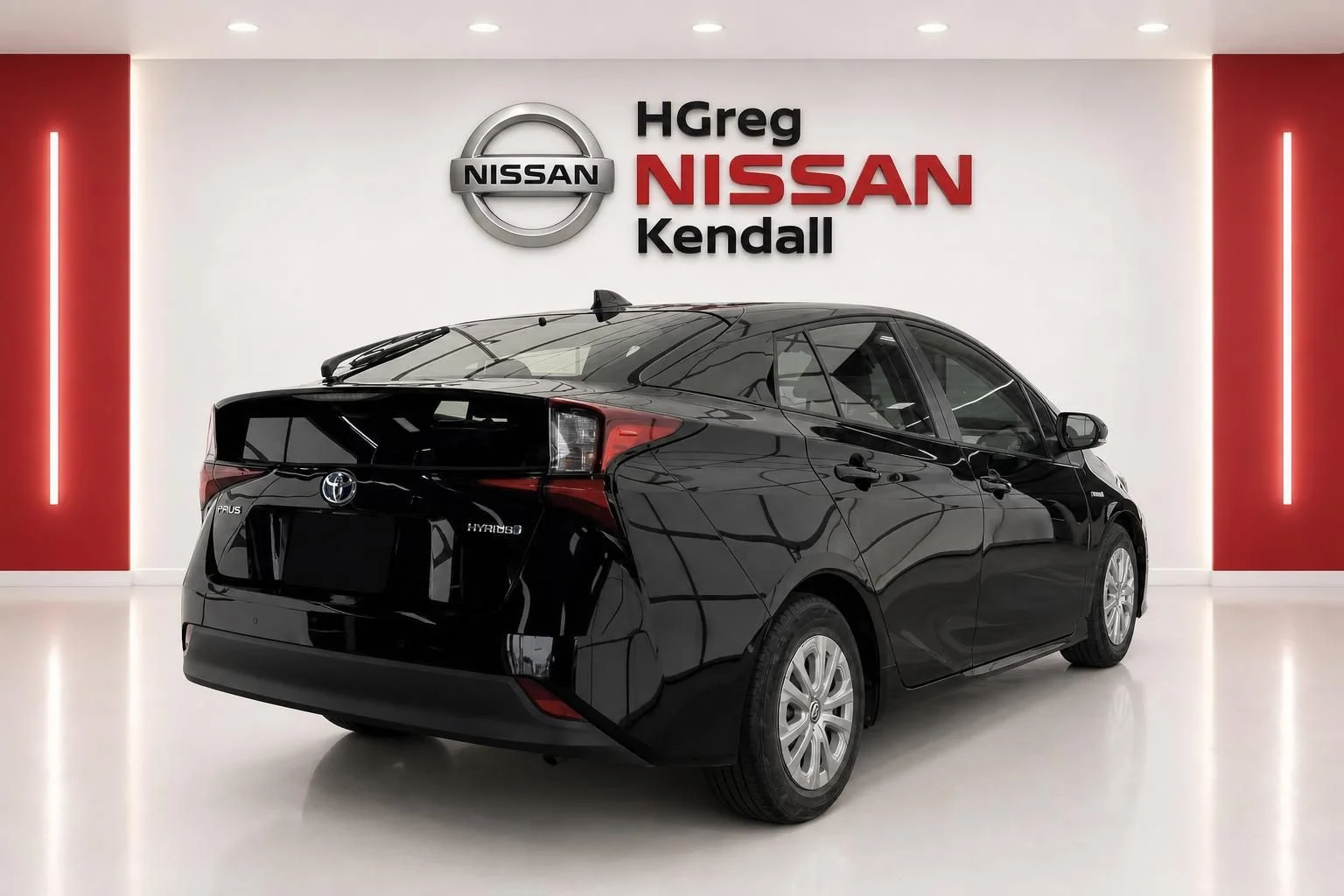Used 2021 Black Toyota LE image 4