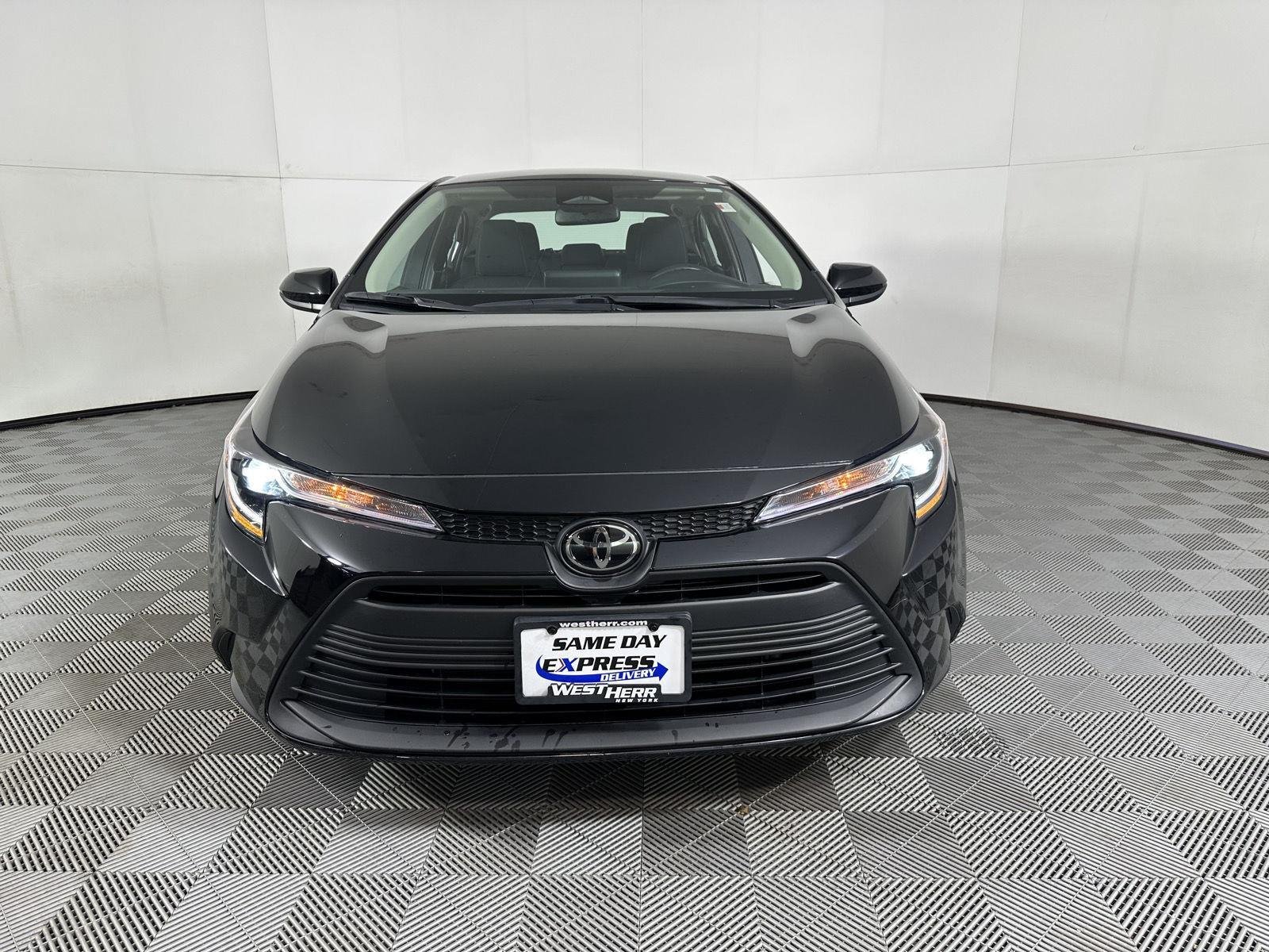 Certified Used 2024 Midnight Black Metallic Toyota LE image 18