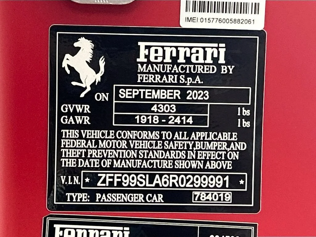 Used 2024 Rosso Ferrari F1-75 Opaco Ferrari  image 30