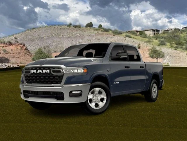 New 2026 Forged Blue Metallic Exterior Paint RAM Big Horn/Lone Star image 4