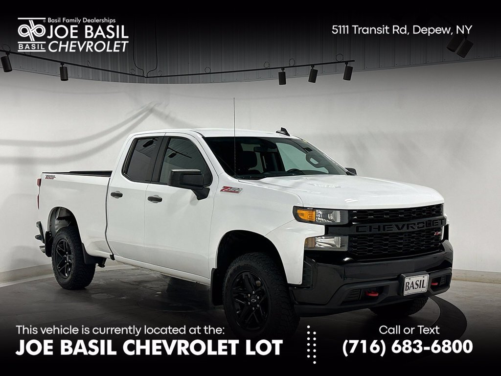 Used 2019 White Chevrolet Custom Trail Boss image 1