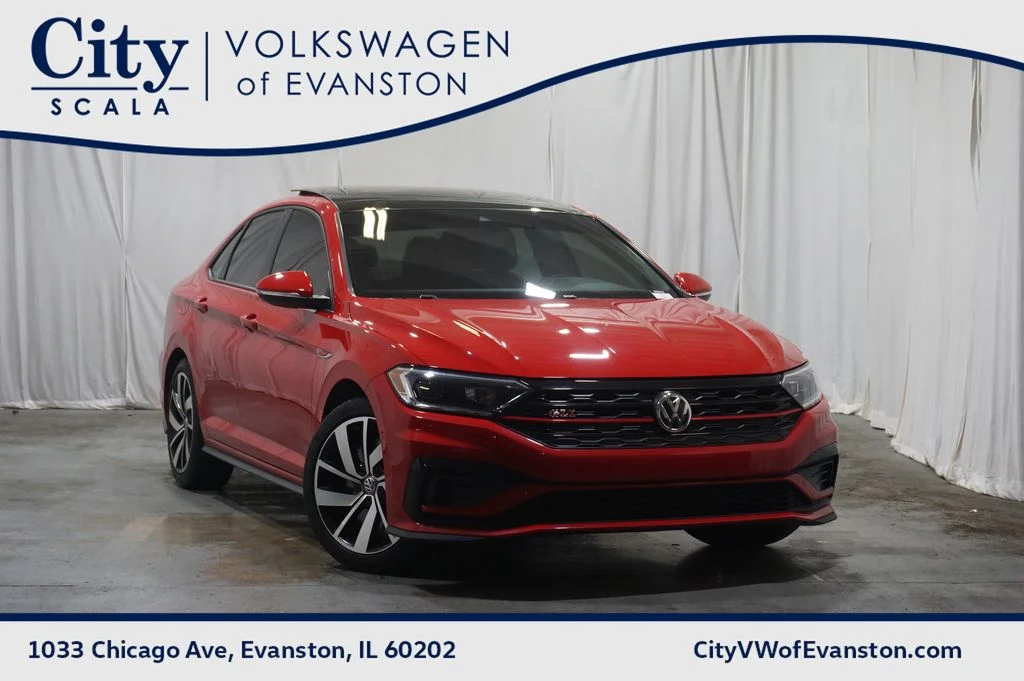 Certified Used 2021 Red Volkswagen 2.0T Autobahn image 1