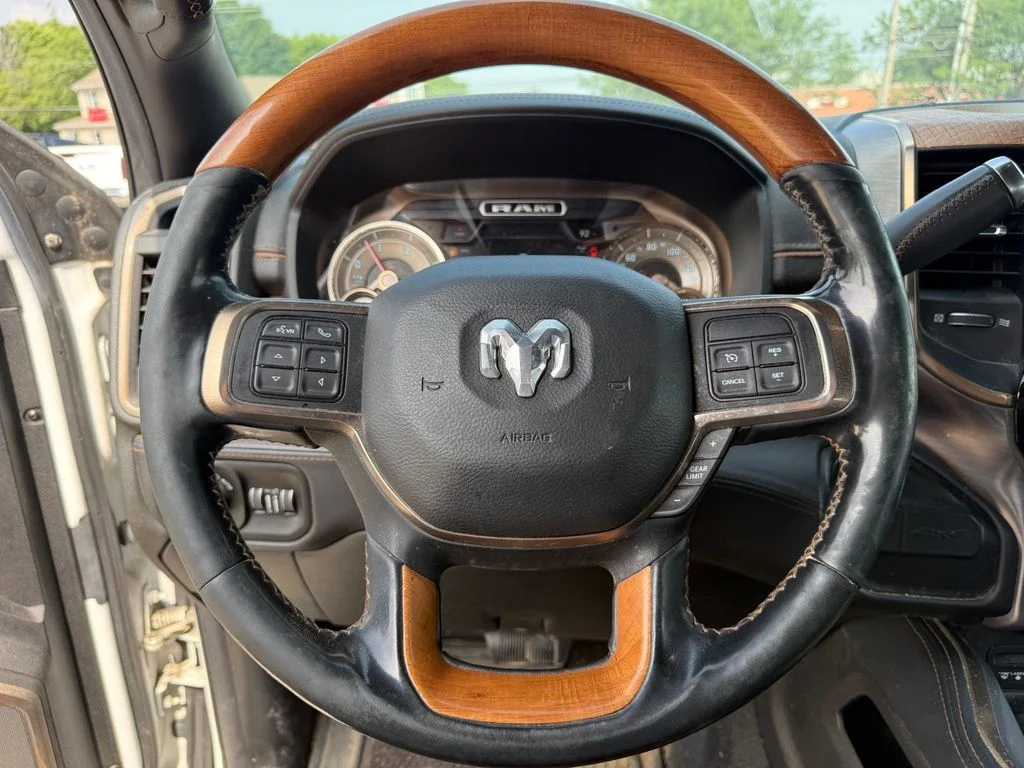 Used 2019 White Ram Laramie Longhorn image 16