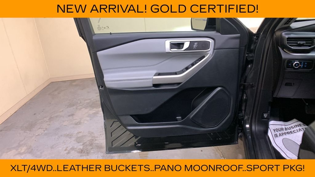 Certified Used 2023 Green Metallic Ford XLT image 30