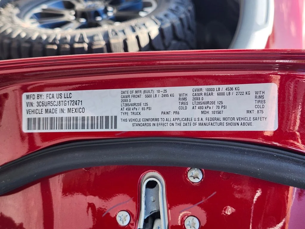 New 2026 Molten Red Pearlcoat RAM Tradesman image 33