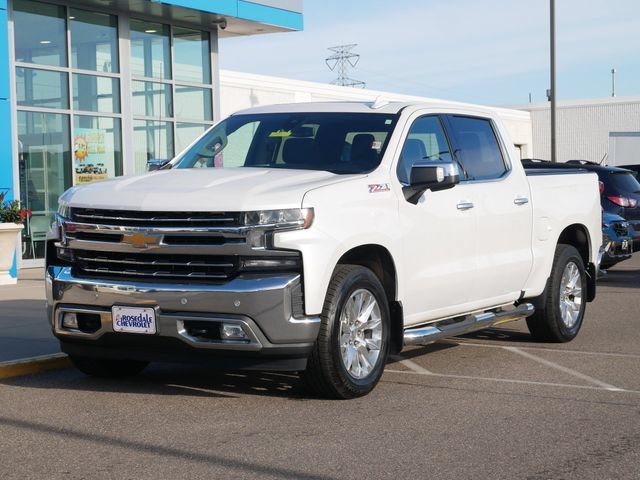 Used 2020 Chevrolet Silverado 1500 LTZ with VIN 3GCUYGED1LG309278 for sale in Roseville, Minnesota