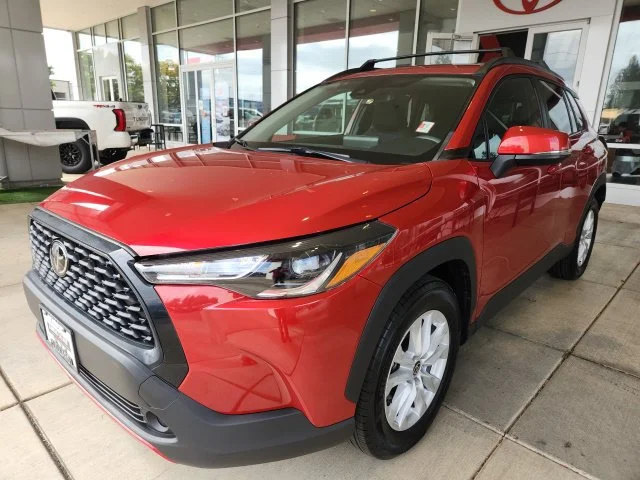 Certified Used 2022 Red Toyota LE image 5