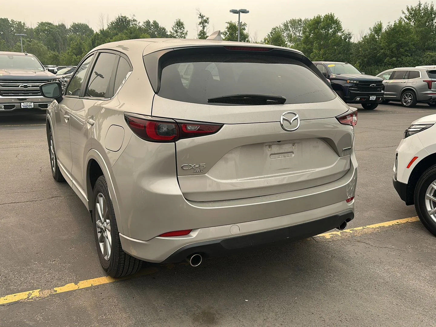 Used 2025 Platinum Quartz Metallic Mazda 2.5 S Select Package image 4