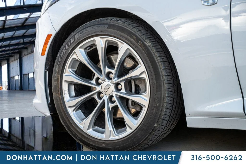 Used 2023 White Cadillac Premium Luxury image 37