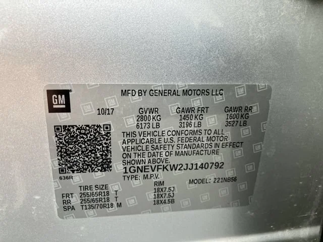Used 2018 SILVER ICE METALLIC Chevrolet LS image 31