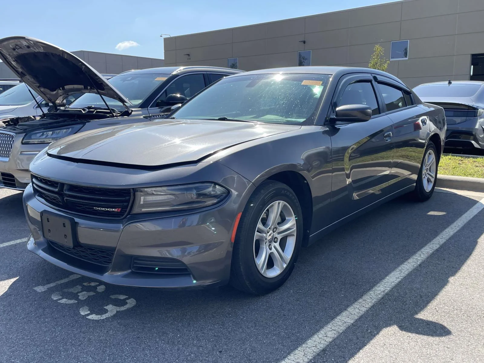 Used 2021 Granite Pearlcoat Dodge SXT image 2