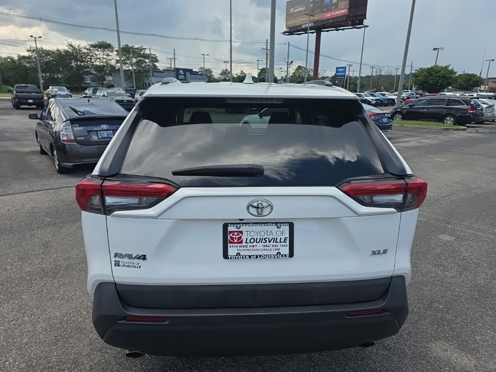 Certified Used 2021 White Toyota XLE image 6