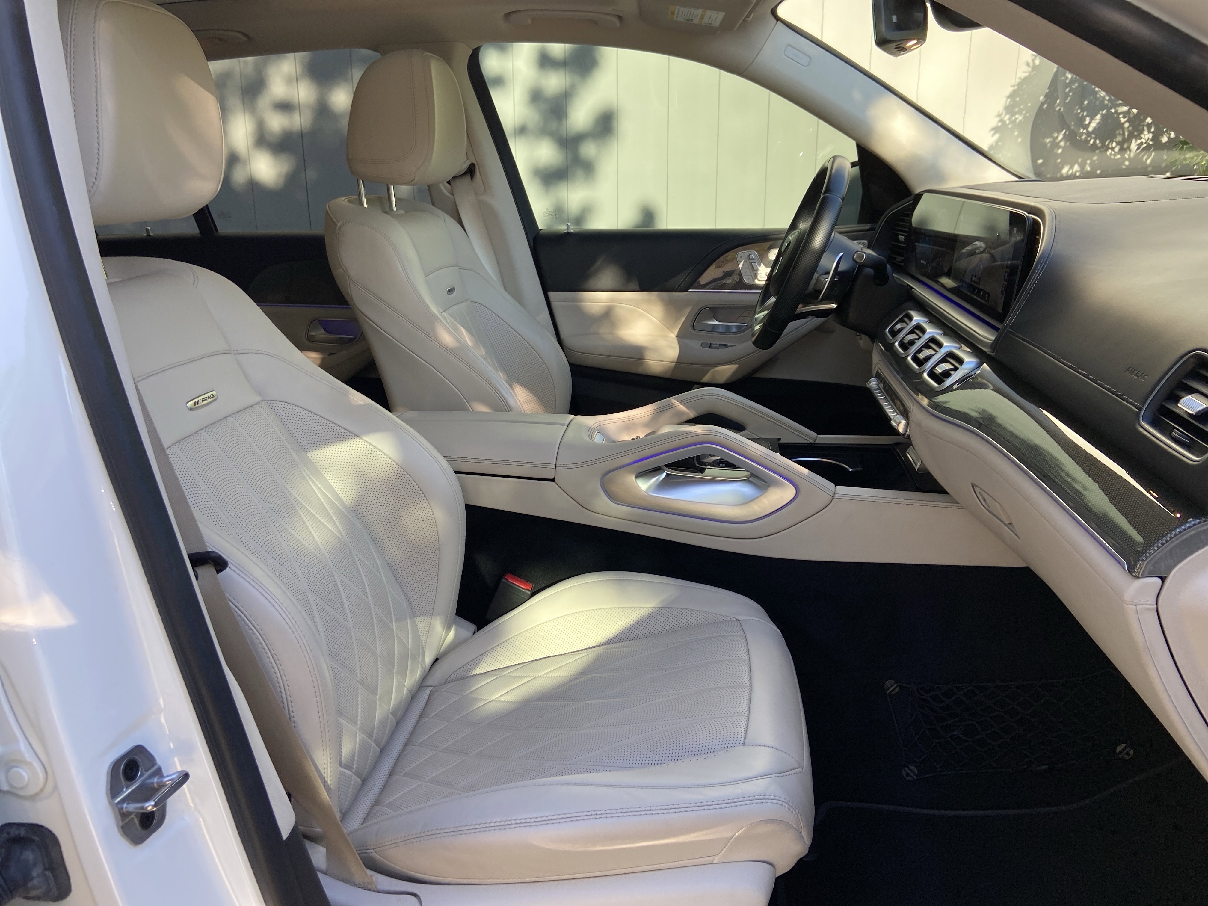 Certified Used 2021 Polar White Mercedes-Benz AMG® GLE 53 4MATIC® SUV image 50