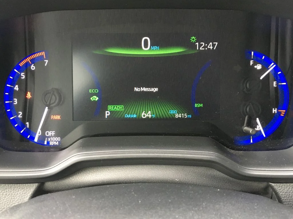 Used 2022 Blue Toyota LE image 2