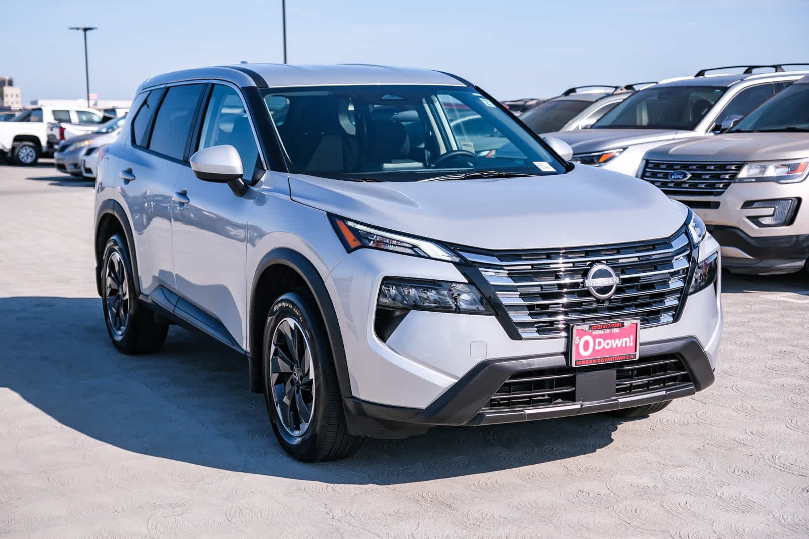 Certified Used 2025 Brilliant Silver Metallic Nissan SV image 3