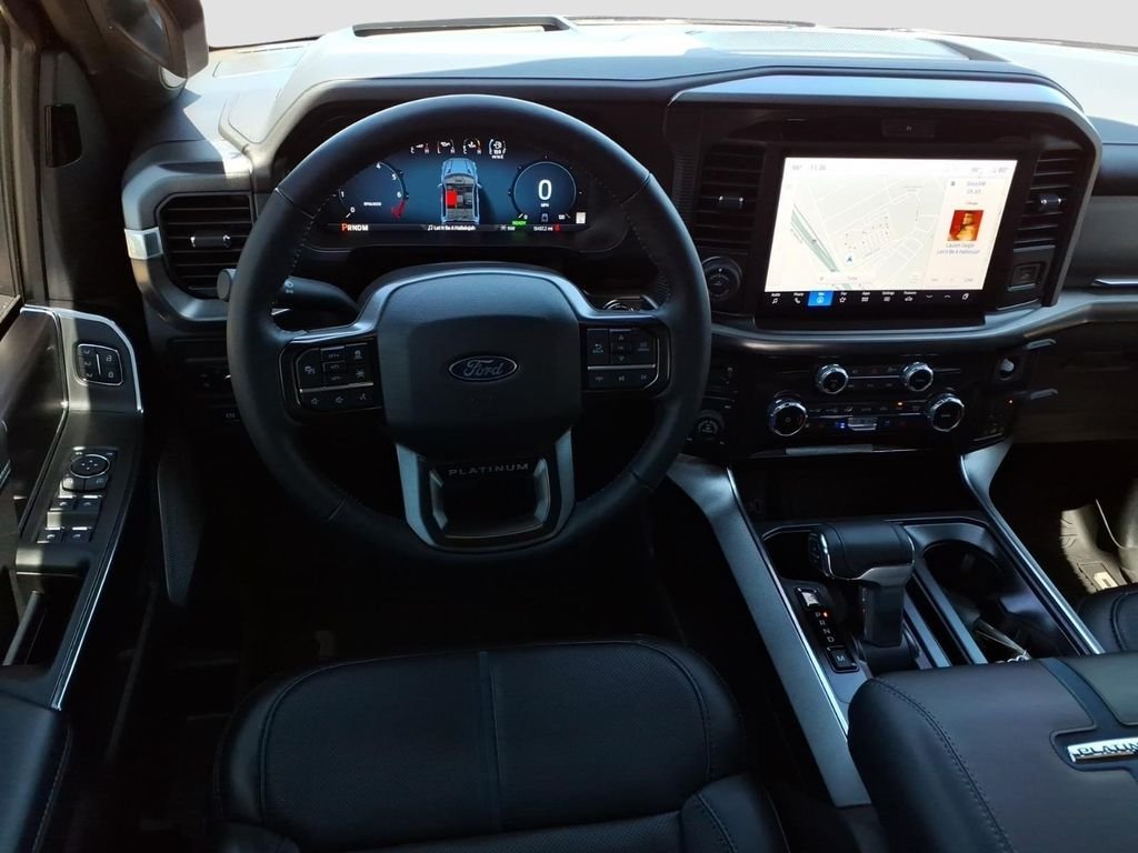 Certified Used 2025 Black Metallic Ford Platinum image 9