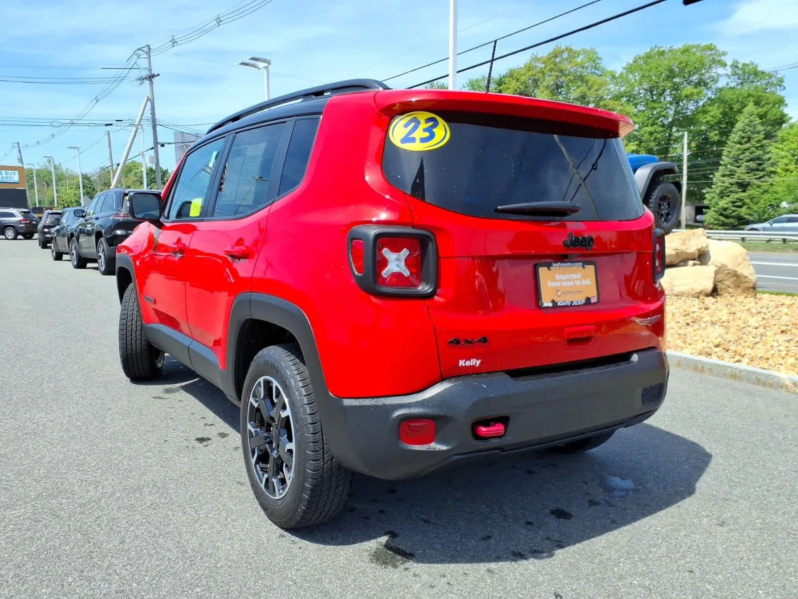 Certified Used 2023 Colorado Red Clearcoat Jeep Trailhawk image 11