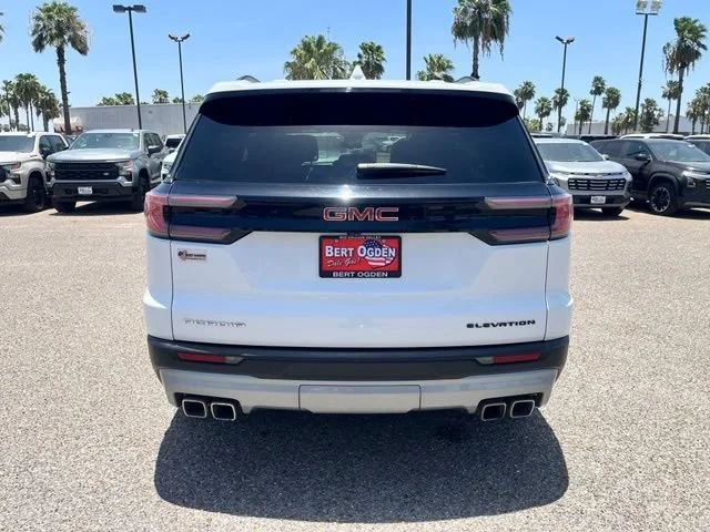Used 2025 Summit White GMC Elevation image 8
