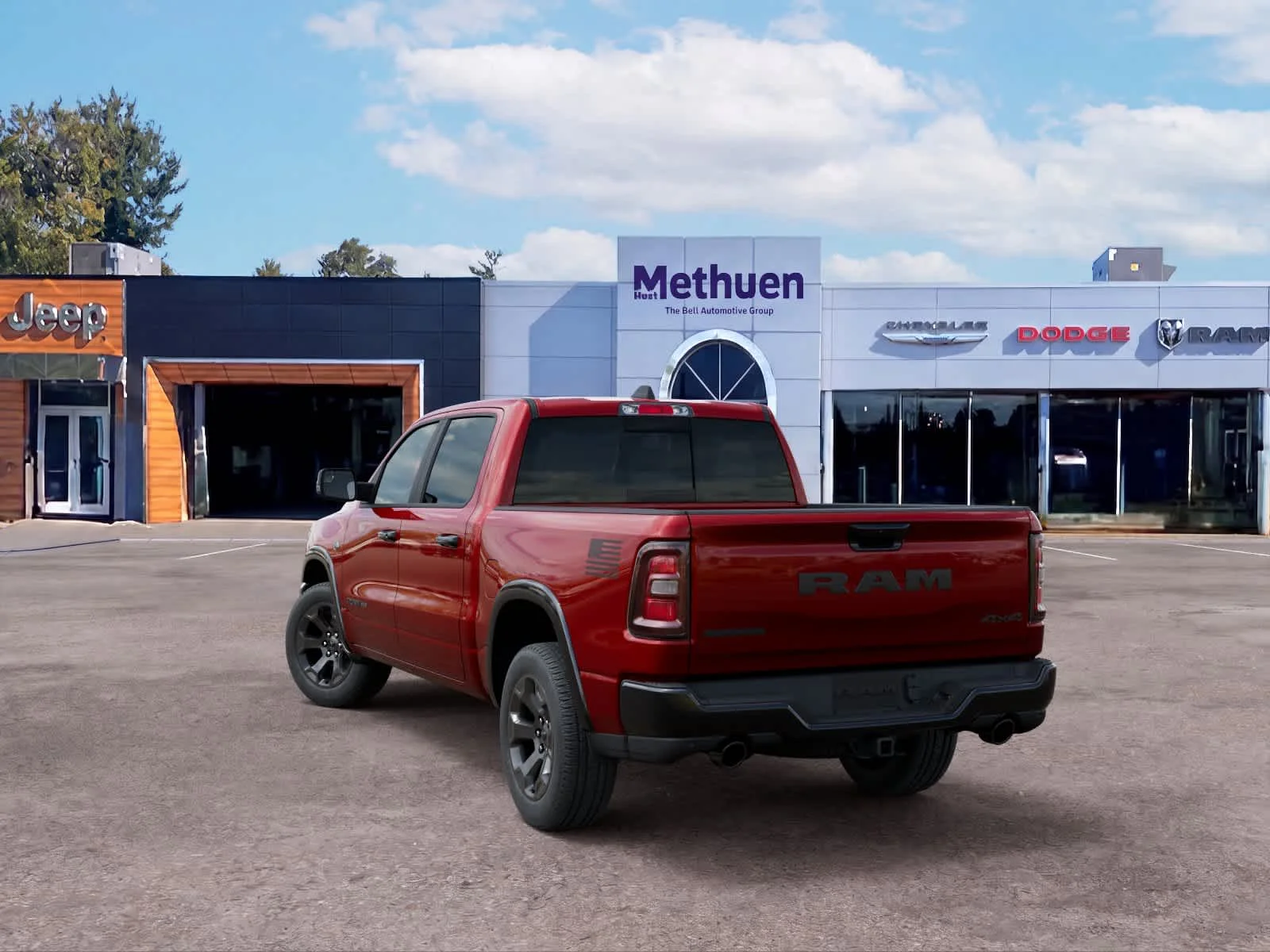 New 2026 Molten Red Pearlcoat Ram Big Horn image 3