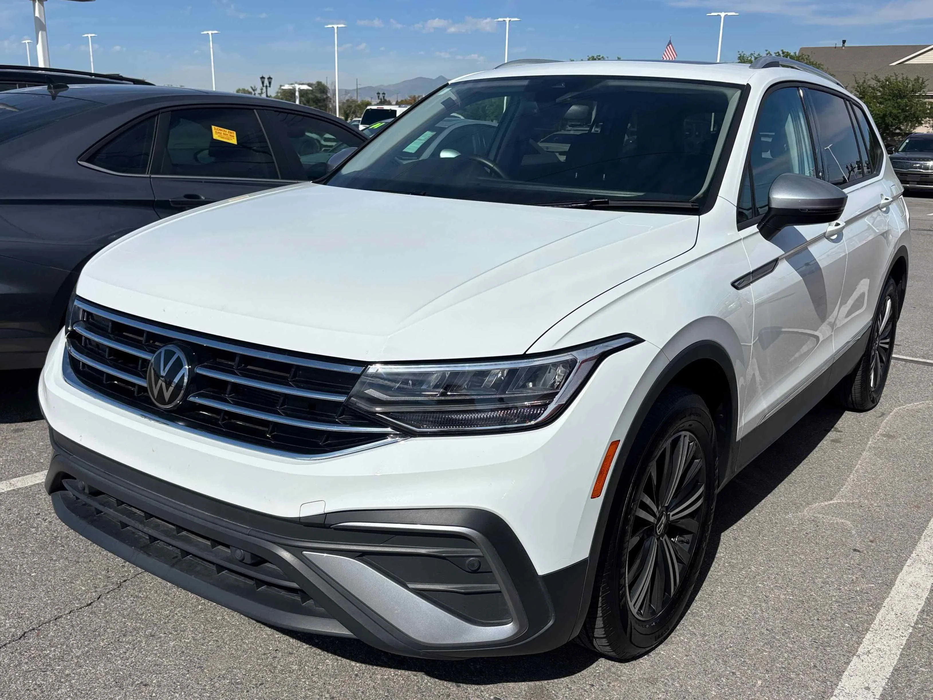 Used 2024 White Volkswagen Wolfsburg Edition image 1