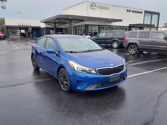 Used 2018 Blue Kia LX image 1