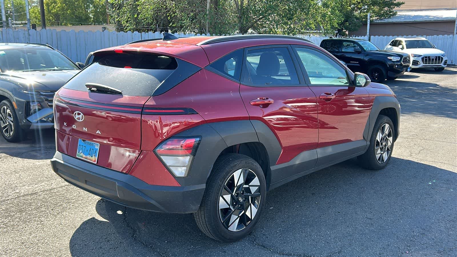 Certified Used 2025 Ultimate Red Metallic Hyundai SEL image 5