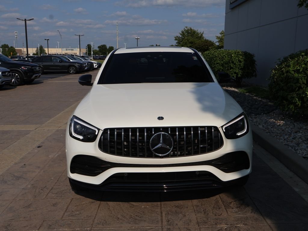 Used 2023 MANUFAKTUR Diamond White Metallic Mercedes-Benz GLC 43 AMG® image 3