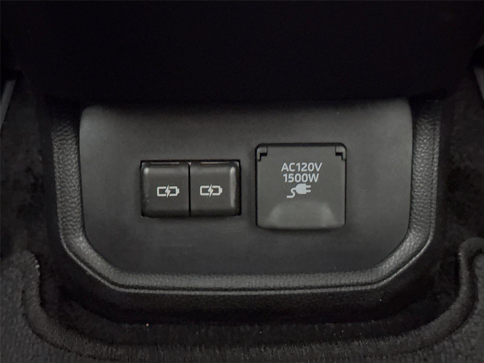Used 2024 Midnight Black Metallic Toyota Hybrid Limited image 40