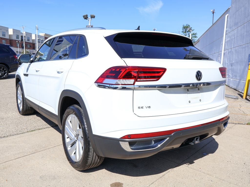 Certified Used 2023 White Volkswagen 3.6L V6 SE w/Technology image 3