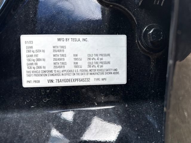 Used 2023 Black Metallic Tesla Long Range image 15