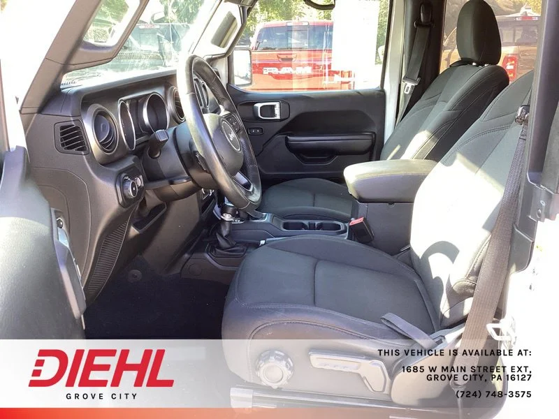 Used 2019 White Jeep Sport S image 14