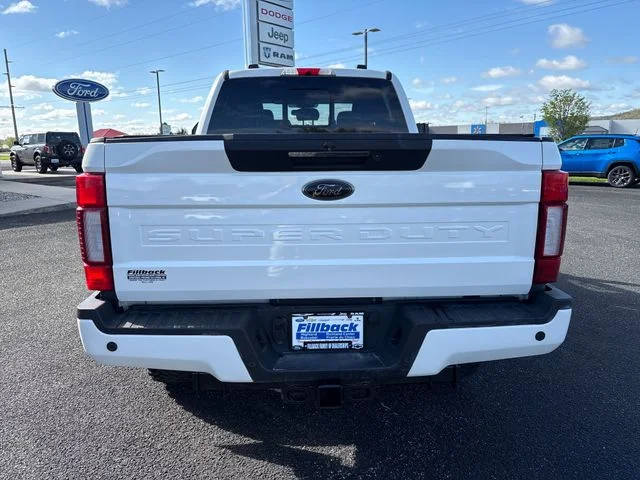 Used 2022 White Metallic Ford Lariat image 5