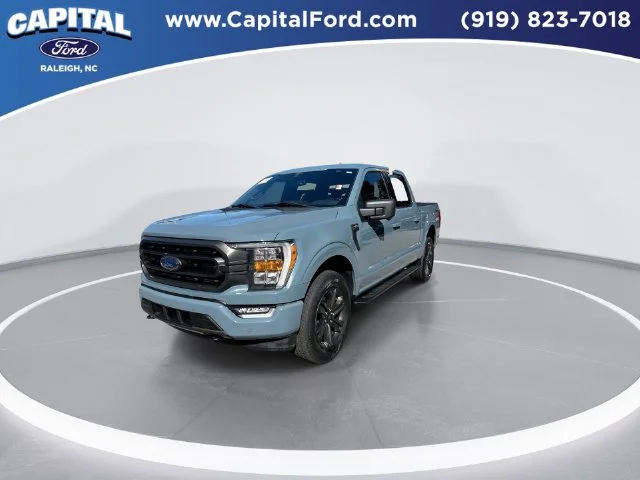 Used 2023 Blue Ford XLT image 4